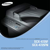 Samsung Samsung SCX-4725 Laser Multifunction Printer series Manual de usuario