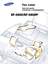 Samsung SF-5800P Manual de usuario