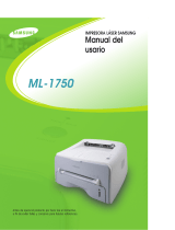 Samsung ML-1750 Manual de usuario