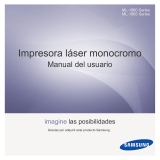 HP Samsung ML-1865 Laser Printer series Manual de usuario