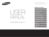 Samsung DV50 Manual de usuario