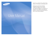 Samsung SAMSUNG ES75 Manual de usuario