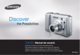 Samsung DIGIMAX S830 Manual de usuario