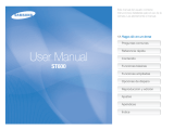 Samsung SAMSUNG ST600 Manual de usuario