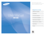 Samsung VLUU WB1000 Manual de usuario