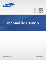 Samsung SM-N910F Manual de usuario