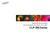 Samsung CLP-350N Manual de usuario