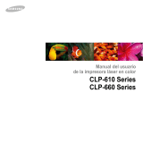 Samsung CLP-660 Serie Manual de usuario
