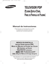 Samsung PS-42P5H Manual de usuario