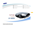 Samsung SP-A800B Manual de usuario