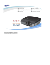 Samsung SP-P400 Manual de usuario
