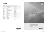 Samsung LE40A856S1M Manual de usuario