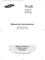 Samsung LE20S51BU Manual de usuario