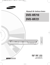 Samsung DVD-HR721 Manual de usuario