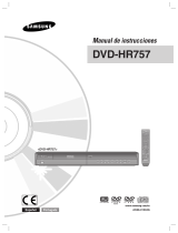 Samsung DVD-HR757 Manual de usuario