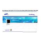 Samsung 191T Manual de usuario