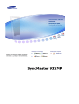 Samsung 932MP Manual de usuario