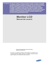 Samsung SYNCMASTER Manual de usuario