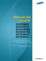 Samsung S24D360HL Manual de usuario