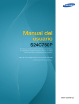 Samsung S24C750P Manual de usuario