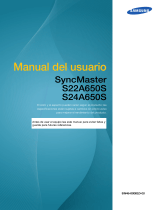 Samsung S24A650S Manual de usuario
