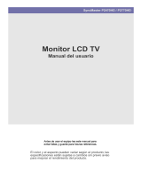 Samsung P2770HD Manual de usuario