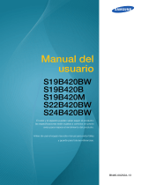 Samsung S19B420BW Manual de usuario