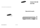 Samsung DVD-H40E Manual de usuario