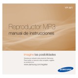 Samsung YP-M1JCB El manual del propietario