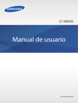 Samsung GT-N8000 Manual de usuario