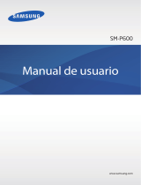 Samsung SM-P600 Manual de usuario