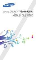 Samsung GT-P7500 Manual de usuario