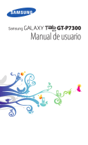 Samsung GALAXY Tab 8.9 Manual de usuario
