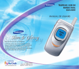 Samsung Slim & Glossy SGH-A800 Manual de usuario