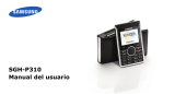 Samsung SGH-P310 Manual de usuario