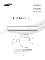 Samsung BD-F8500 Manual de usuario