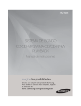 Samsung MM-G25 Manual de usuario