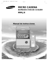 Samsung MM-J4 Manual de usuario