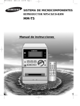 Samsung MM-T5 Manual de usuario
