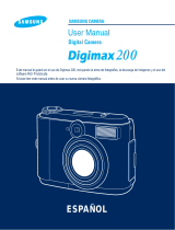 Samsung Digimax 200 Manual de usuario