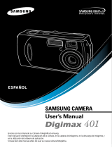 Samsung DIGIMAX 401 Manual de usuario