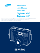 Samsung Digimax 340 Manual de usuario