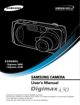 Samsung Digimax 3100 Manual de usuario