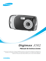 Samsung DIGIMAX-A502BLACK Manual de usuario