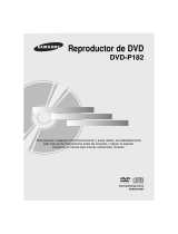 Samsung DVD-P182 Manual de usuario