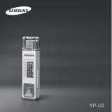 Samsung YP-U2X Manual de usuario