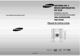 Samsung MAX-DX55 Manual de usuario