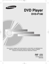 Samsung DVD-P180 Manual de usuario