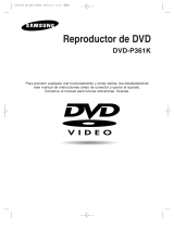 Samsung DVD-P365K Manual de usuario