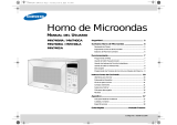 Samsung MW740SA Manual de usuario